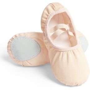 Canvas Ballet Shoes for Girls Ballet Flats for Toddler/Little Kid/Big Kid/Adult