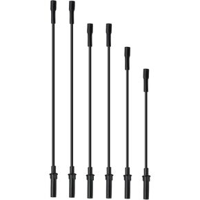 Ignition Spark Plug Wires Set of 6 Compatible with Dodge Grand Caravan Chrysler Town & Country 2001-2010 Grand Voyager Pacifica Volkswagen Routan Replace 5019593AA