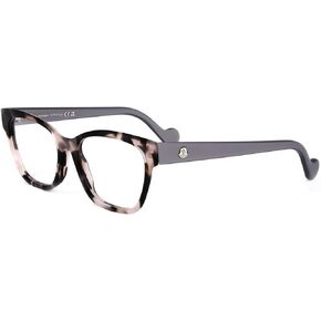 Eyeglasses Moncler ML 5069 074 Pearly Pink Havana W. Metallic Silver Temples