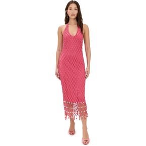 The Wolf Gang Women's Reis Macrame Maxi Dress