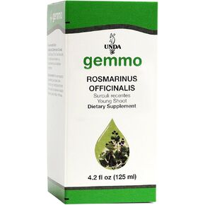 Unda Gemmo Therapy Rosmarinus officinalis | روزماري يونغ تبادل لاطلاق النار مقتطف | 4.2 فلوريدا. أوز.