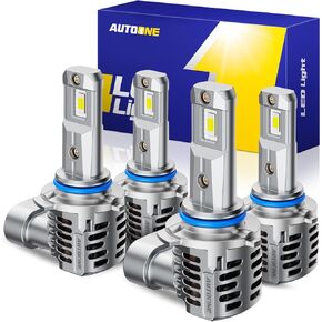 مصابيح H11 التي تمت ترقيتها التلقائية ، 40000LM 800 ٪ Super Bright H16 H8 H9 Light Light Light