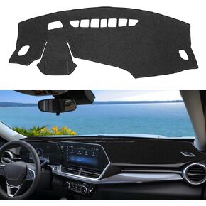 حصيرة لوحة القيادة تغطي لوحة لوحة متوافقة مع Chey Chevrolet Trax 2024 2025 Dash Carpet Protector