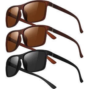Polarized Sunglasses for Men Driving Square Frame Driving
