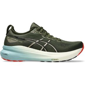Asics Men's Gel-Kayano 31 Running Shoes, 10.5, SMOG Green/Black