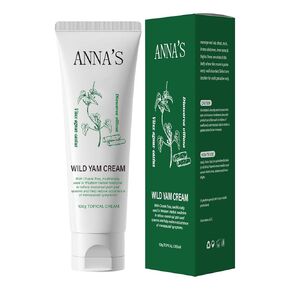 ANNA'S Wild Yam Cream, Wild Yam Cream Organic, for Hormone Balance,Women's Promoting Perimenopause & Menopause Support for All Skin Types