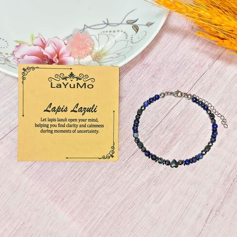 Stress Relief Bracelet for Women – Natural Stone Anxiety-Reducing, Promotes Inner Peace & Emotional Healing in Saudi Arabia