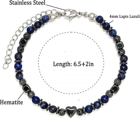 Stress Relief Bracelet for Women – Natural Stone Anxiety-Reducing, Promotes Inner Peace & Emotional Healing in Saudi Arabia