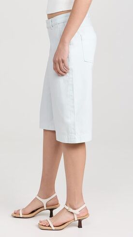 Vince Women's Spring Twill Long Shorts in Saudi Arabia
