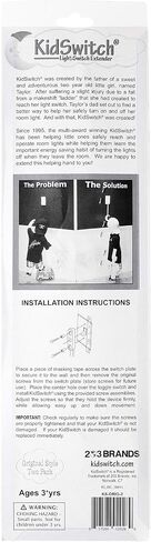 Light Switch Extender for Kids (1 Pack, Original Half Moon) - Award Winning, Easy Grab Handle, Glow-in-The-Dark in Saudi Arabia