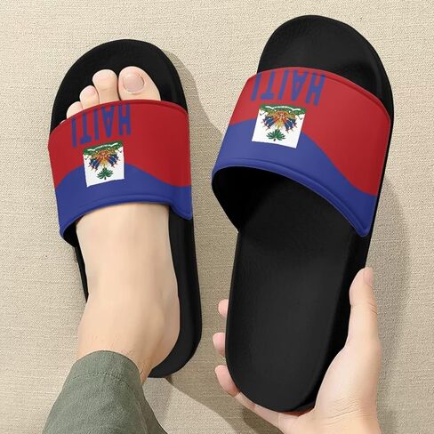 Footwear for Mens Open Toe Athletic Sandals Anti-Slip Sole Slide Sandals Pillow House Flat Shoes Comfortable Slip On Slippers for Indoor & Outdoor in Saudi Arabia