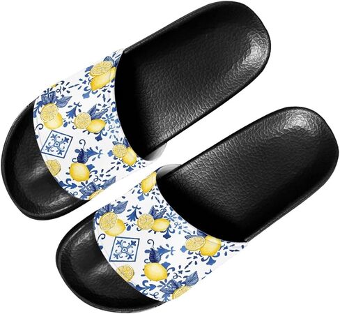 Footwear for Mens Open Toe Athletic Sandals Anti-Slip Sole Slide Sandals Pillow House Flat Shoes Comfortable Slip On Slippers for Indoor & Outdoor in Saudi Arabia
