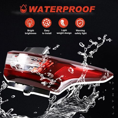 Tail Light Assembly Compatible with 2018-2021 Chevy Traverse Right Passenger Side in Saudi Arabia