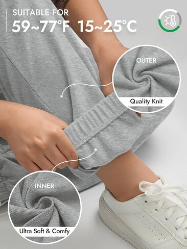 ATHMILE Sweatpants Women Baggy Lounge Pants Workout Gym Active High Waisted Comfy Joggers for Women in Saudi Arabia