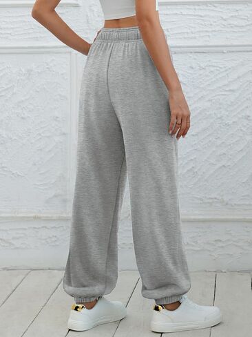 ATHMILE Sweatpants Women Baggy Lounge Pants Workout Gym Active High Waisted Comfy Joggers for Women in Saudi Arabia