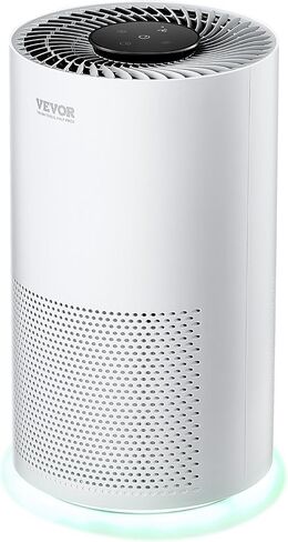 VEVOR Air Purifier for Bedroom Home, H13 HEPA Layer, 1344 ft²/h Smart Air Purifier with Speed Control & Child Lock Guard, Efficient Air Cleaner with Convenient Touch Panel & 22 dB Sleep Mode in Saudi Arabia