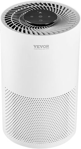 VEVOR Air Purifier for Bedroom Home, H13 HEPA Layer, 1344 ft²/h Smart Air Purifier with Speed Control & Child Lock Guard, Efficient Air Cleaner with Convenient Touch Panel & 22 dB Sleep Mode in Saudi Arabia