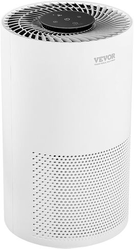 VEVOR Air Purifier for Bedroom Home, H13 HEPA Layer, 1344 ft²/h Smart Air Purifier with Speed Control & Child Lock Guard, Efficient Air Cleaner with Convenient Touch Panel & 22 dB Sleep Mode in Saudi Arabia