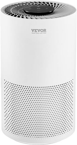 VEVOR Air Purifier for Bedroom Home, H13 HEPA Layer, 1344 ft²/h Smart Air Purifier with Speed Control & Child Lock Guard, Efficient Air Cleaner with Convenient Touch Panel & 22 dB Sleep Mode in Saudi Arabia