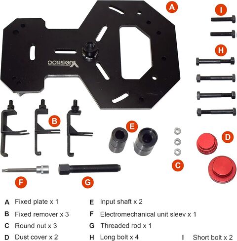Double Clutch Dry DPS6 Transmission Installer Remover Tool Kit, Compatible with Volvo Ford Focus Replacement for FM No. 307675 in Saudi Arabia