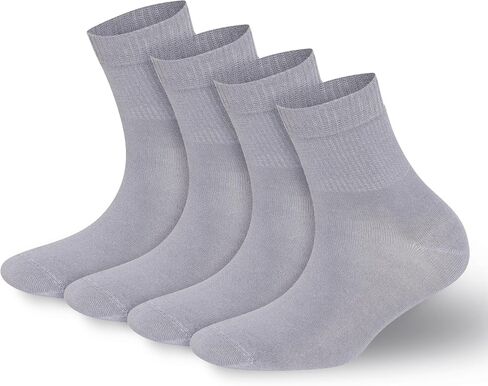 Mens & Womens Rayon Made from Bamboo Diabetic 4 Pairs Ankle Socks in Saudi Arabia