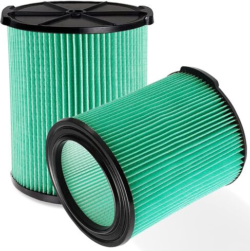 2 Pack Standard Wet/Dry Vac VF4000 Replacement Filter for Ridgid 72947 Vacs 5-20 Gal Shop Vac Also fits Craftsman 17816, 6-9 Gal WD5500 WD0671 RV2400A RV2600B in Kuwait