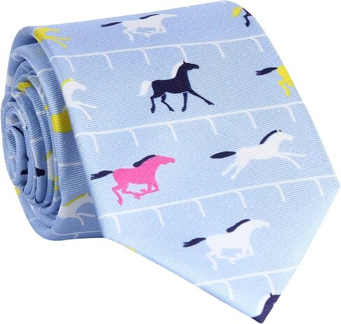Derby Day Necktie and Sock Mens Set - Accessories - Kentucky Horse Racing Gifts - Party Decor - Apparel in Saudi Arabia