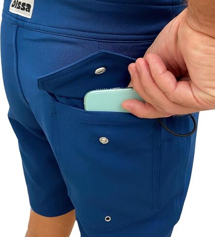 Boardshort - 17" Men's Super Soft Modern fit Made from 92% Recycled Polyester and 8% Spandex with 4-Way Stretch in Saudi Arabia