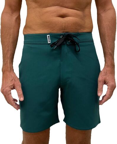Boardshort - 17" Men's Super Soft Modern fit Made from 92% Recycled Polyester and 8% Spandex with 4-Way Stretch in Saudi Arabia