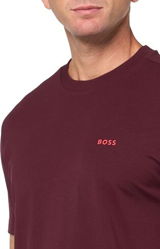 BOSS Men's Contrast Logo Cotton Stretch T-Shirt in Saudi Arabia