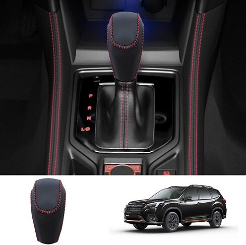 Custom Interior Accessories for Forester 2025 Base/Premium/Sport/Limited/Touring,2025 Forester Gear Shift Knob Cover,Transmission Boots Shift Lever Sheath in Saudi Arabia