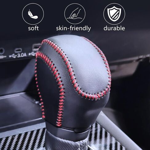 Custom Interior Accessories for Forester 2025 Base/Premium/Sport/Limited/Touring,2025 Forester Gear Shift Knob Cover,Transmission Boots Shift Lever Sheath in Saudi Arabia