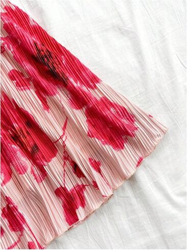 SOLY HUX Women's Tie Dye Cami Dress Halter Backless Sleeveless A Line Short Summer Dresses Sundress in Kuwait