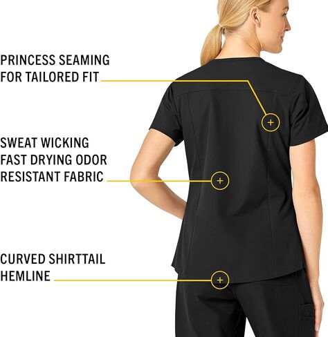 Carhartt Women's V-Neck Scrub Top in Kuwait