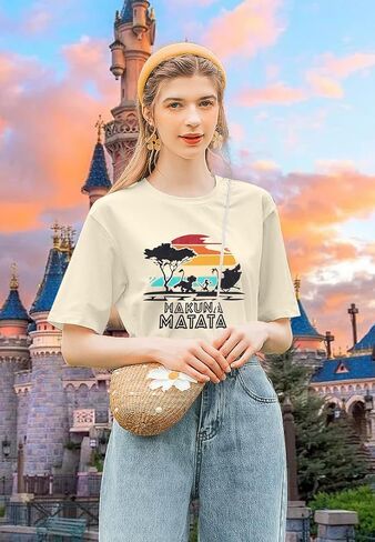 Magical Shirt for Women Magic Kingdom Tshirt Family Vacation Tee Castle Believe in The Magic Summer Trip Tops in Saudi Arabia