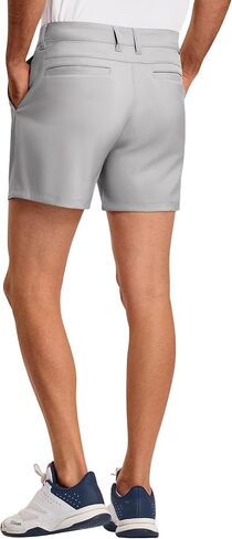 PULI Golf Shorts Men 5 Inch Inseam Relaxed Fit Stretch Dress Lightweight Casual Travel Quick Dry Summer Shorts in Saudi Arabia