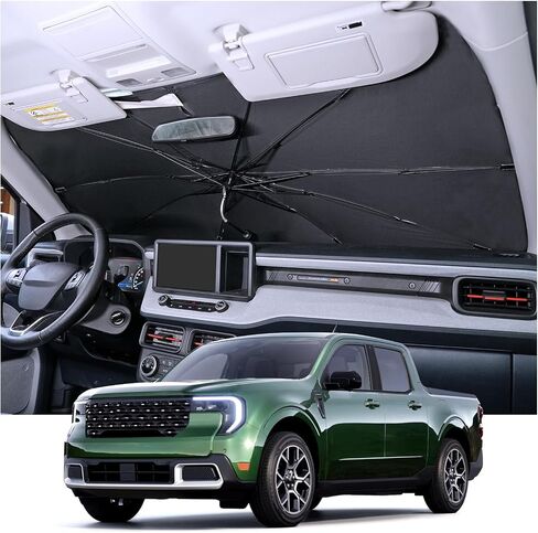 2024-2025 Upgraded for Hyundai Santa Fe Sunshade, Portable Foldable Sunshade Accessories, [Nano Ice Crystals Coating] UV Protection, Keeps Interior Cool (for Hyundai Santa Fe 2024-2025) in Saudi Arabia
