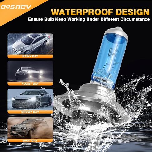 OQSNCV Fit for Subaru Outback (2005-2014) Halogen Headlight Bulbs, 9005 High Beam + H7 Low Beam Headlamp Replacement Bulbs Kit, Pack of 4 in Kuwait