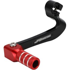 JFG RACING Dirt Bike Shifter, Folding Gear Shift Pedal Lever Forged Aluminum for CRF110F 2013-2024, TTR 110E 2011-2023, 2008-2009 Motorcycle, Red