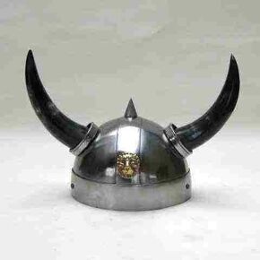 THOR INSTRUMENTS Armor Helmet, Viking Horns Mediveal Armor Rustic Vintage Home Decor Gifts