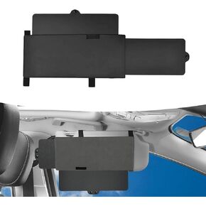 1 حزمة Car Sun Visor Extender ، 12.20in × 5.90 بوصة مانع الضوء المضاد للماء قابل للسحب متعددة الوظائف ، إكسسوارات شمسية متينة للسيارات للسيارات ذات الشاحنة (أسود) (أسود)