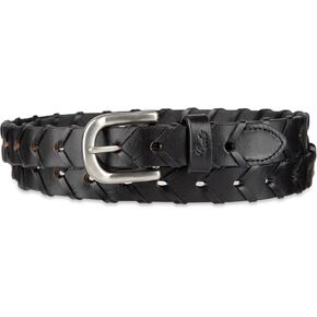 Levi's Women's Fully Adjustable Skinny Braided Leather Casual Belt