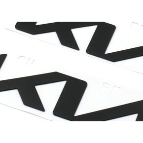 2pcs شارات شعار تيلورايد الخلفية السوداء غير اللامعة تناسب 2022-2024 تيلورايد (أسود غير لامع) in Kuwait