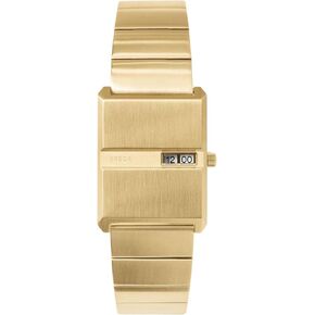 Breda 'Pulse' Gold and Metal Bracelet Watch, 26MM