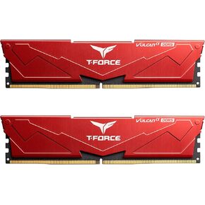 TEAMGROUP T-Force Vulcan Alpha DDR5 Ram 32GB Kit (2x16GB) 6000MHz (PC5-48000) CL38 وحدة ذاكرة سطح المكتب ذاكرة الوصول العشوائي AMD الذاكرة المحسنة أسود FLABD532G6000HC38GDC01 in Kuwait
