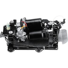 Air Suspension Compressor Pump Fit for Cadillac 2004-2009 SRX, 2005-2010 STS, 2006-2009 STS, Air Ride Compressor Pump with Relay and Brackets, Replace for 15228009, 88957190