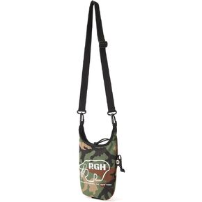 Rough Enough Small Crossbody Shoulder bag Cell Phone Purse for Women Men Preppy Teen Girls Tactical Cordura Camo Army Green