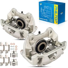 PHILTOP Rear Disc Brake Caliper Assembly For Chevrolet GMC Cadillac for 2003-2004,2006 Silverado 1500, 2003-2004,2006 Sierra 1500, 18-B4854+18-B4855 18B4854+18B4855 Rear Driver and Passenger