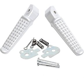Mokuo Motorcycle Rear Footpegs Fit for Honda Grom 125 M8 Yamaha YZF-R1 2002-2014/Yamaha R6 2003-2017
