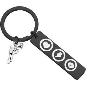 Seiraa Game Lover Keychain Arthur Fans Gifts Corse Stamina & Dead Eye Gifts Gamer Gamer Mamer